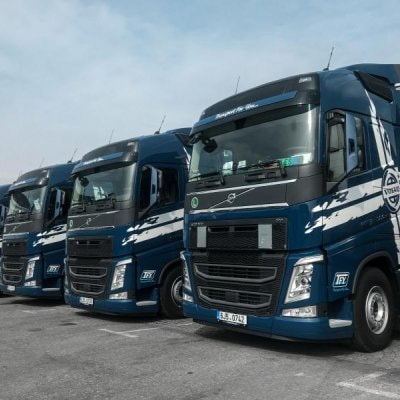 Tahače Volvo - vozový park firmy TFY